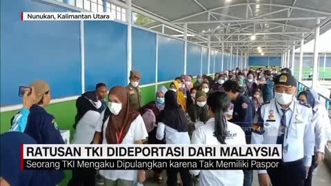 Ratusan TKI Dideportasi dari Tawau Malaysia Karena Tak Memiliki Paspor