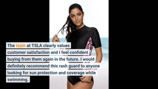 Honest Reviews: TSLA Women's UPF 50+ Zipper Rash Guard, Water Surfing Long Sleeve Swimsuit, UV/...