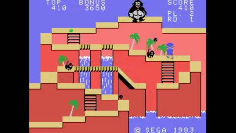 Congo Bongo (SG-1000) Gameplay