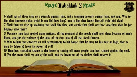 (35) - Habakkuk KJV Dramatized With Words