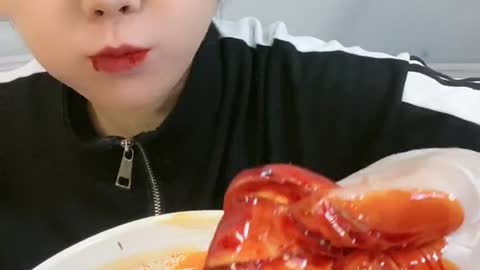 ASMR eating Spicy Seafood 🔥🔥🔥