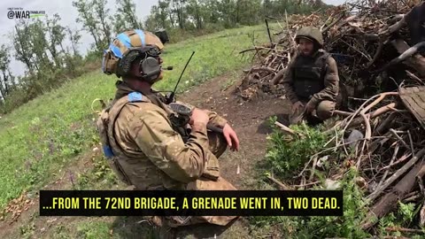 July 4th 2023 Ukraine GOPRO Footage | Russian Soldier Pulls Pin From Grenade
