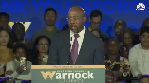 Raphael Warnock beats Trump pick Herschel Walker in Georgia Senate runoff, NBC projects