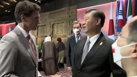 Chinese President Xi confronts Justin Trudeau over G20 talks being 'leaked' to the press