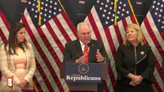 LIVE: Rep. Steve Scalise, Other House Republicans holding news conference...