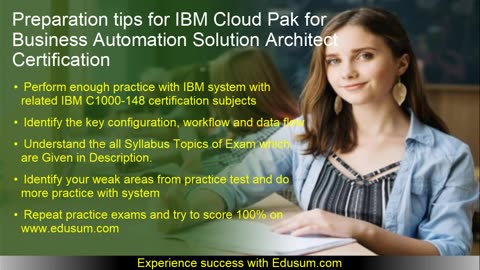 IBM C1000-148 Certification Exam: Sample Questions and Answers