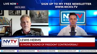 Lewis Herms Discusses Movie Sound Of Freedom Controversy with Nicholas Veniamin