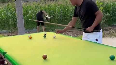 Craziest chinese pooltable