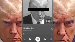 Trump releases New Song after Viral Mug Shot in Fulton County, Atlanta names it "First Day Out "