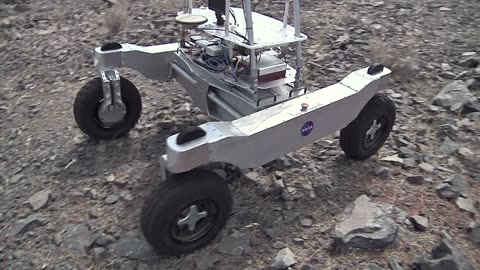 Rover Searches California Desert for Water to Simulate Future Lunar Missions