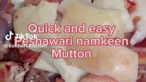 Peshawari Namkeen/Mutton