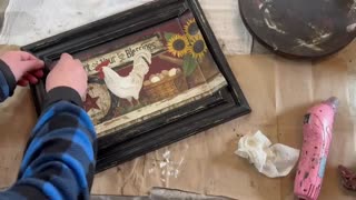 Primitive Wall Decor You HAVE To Try | Thrift Flip Picture Frames For Resale