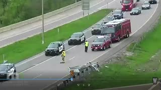 Terrifying Crash: Pickup Truck Flips off Bridge in Arden Hills - Miraculous Survival of Driver!