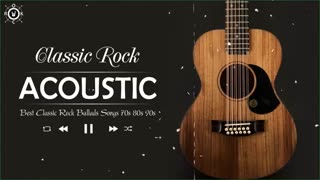Relaxing Acoustic Music 70's 80's 90's | Relaxing Study Sound, Stress Relief 🔴