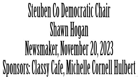 Steuben County Democrat Chair Shawn Hogan