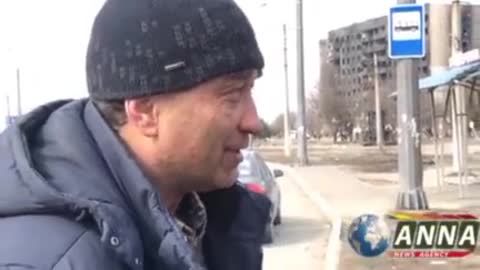 "Azov, bitch! People were leaving - "Azov" shot, people! They shot columns of civilians who tried