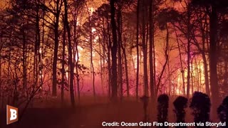 Wildfire RAGES Through New Jersey Burning Nearly 4000 Acres