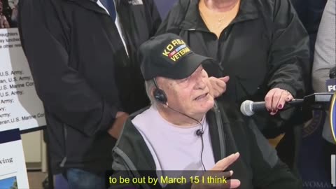 Korean war vet says he was kicked out of nursing home to make way for migrants