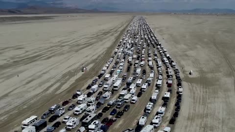 Thousands leave muddy Burning Man festival 5/09/2023