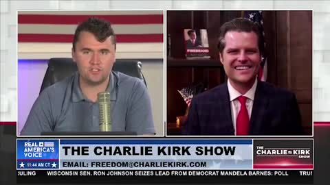 Charlie Kirk: Matt Gaetz is a Serious Threat to the Regime