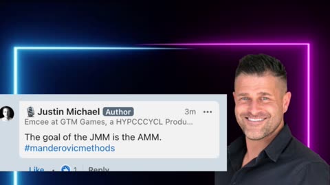 Justin Michael (Tech Powered Sales) gives high praise to #ClosedCircuitSelling and #ManderovicMethod