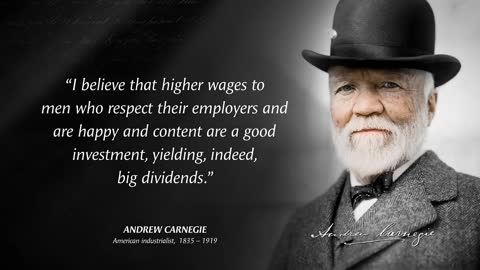 $5 Billion Man Andrew Carnegie's Quotes which are better known in youth to not to Regret in Old Age