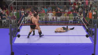 MATCH 192 BROCK VS BRAUN VS ANDRE WITH COMMENTARY