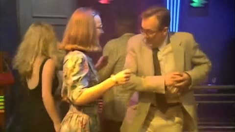 Mr bean in dance club