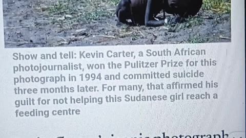 Kevin Carter's award winning photo: my take