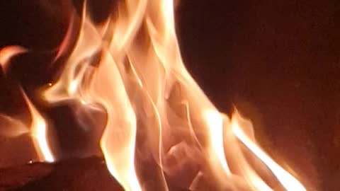 Fireplace slowmotion