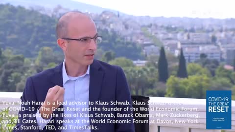 Yuval Noah Harari | Klaus Schwab Advisor, "Once You Can Hack Humans There Is No Longer Free Will""