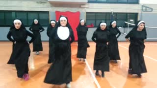 Talented Nuns Bust A Move, Dancing To A Zumba Choreography