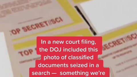 Stunning new information on what the FBI says it found at Trump's Mar-aLago home,