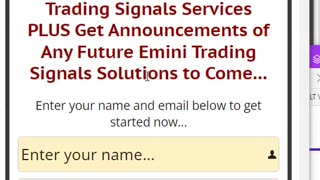 BEST Emini Swing Trading Signals Services