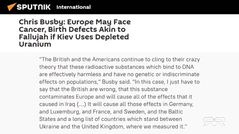 NATO’s Dispersal of Depleted Uranium Throughout the World