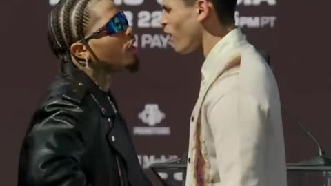 Gervonta Davis Explains Why He Chin-Checked Ryan Garcia at the #DavisGarcia LA Press Conference