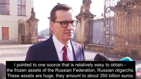 Polish PM Morawiecki On The Russia Money