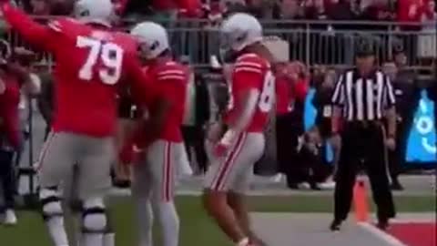 Ohio State Miyan Williams Gets a First Half Hat Trick vs. Rutgers | Big Ten Football