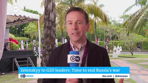 Zelenskyy addresses world's wealthiest nations at G-20 summit