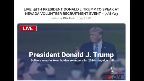 LIVE: 45th President Donald J. Trump to Speak at Nevad...