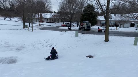 Sledding Fun