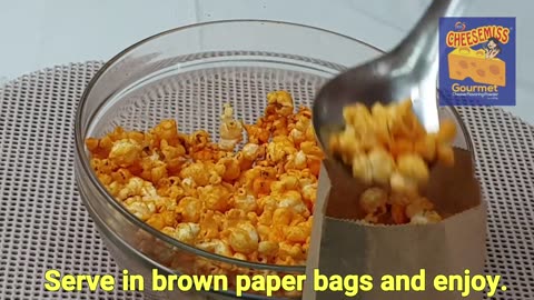 How to make cheese popcorn