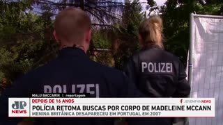 Polícias retomam buscas por corpo de Madeleine McCann