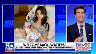 Gutfeld Makes Tucker Carlson Joke As He Welcomes Back Watters From His Paternity Leave