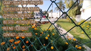 Saar:-2Bhk Semifurnished Duplex Flat on Rent