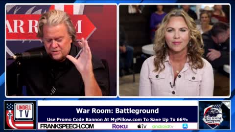 Lara Logan with Steve Bannon on WarROOM.mp4