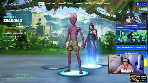 Fortnite w/ Shakey