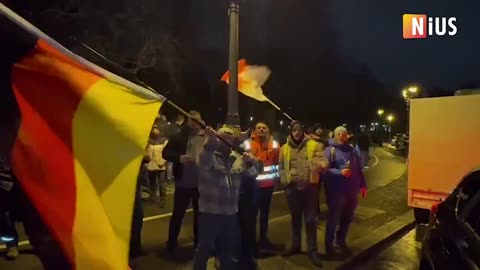 Farmers protest against government tyranny in Berlin, Germany 👀🚜