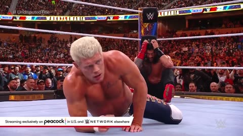 Roman Reigns vs. Cody Rhodes - WWE Universal Championship Match: WrestleMania 39 Sunday Highlights