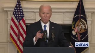 Biden Malfunctions, Keeps Repeating Himself